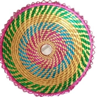 Palm Leaves Bread Chappathi Basket Shining Colours